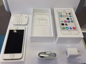 Яблоко iPhone 5S (белый и серебристый) LTE A1530 - Изображение #1, Объявление #1124483