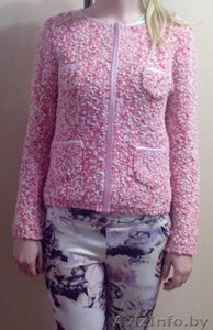 Кофта вязаная на замочке