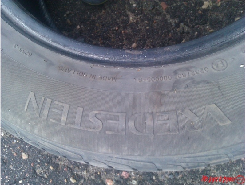 Шины летние Vredestein 195/65/15 б.у. - Изображение #3, Объявление #1048277