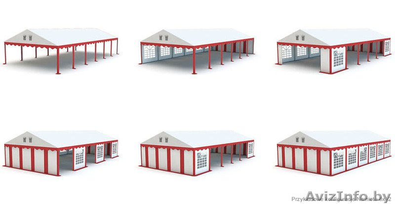 Комерческий Шатер (6м х 12м) 72 м.кв Стандарт - Изображение #5, Объявление #1145691