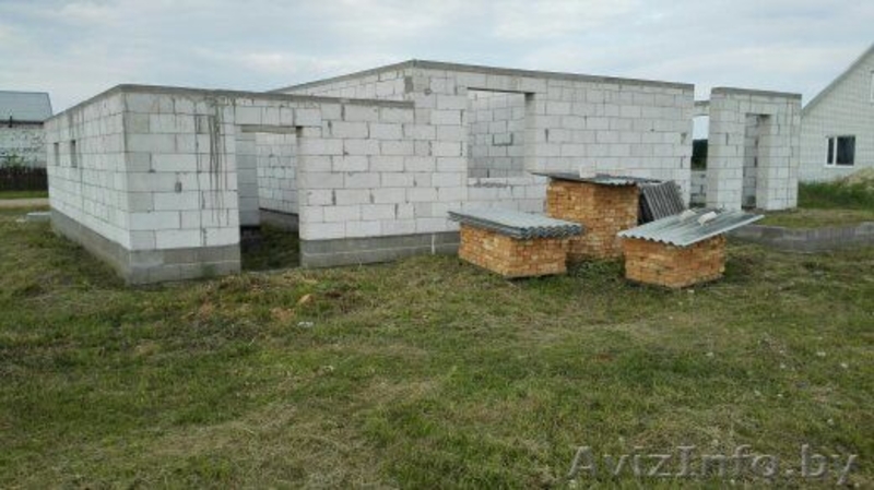 Участок с коробкой дома в Кобринском районе - Изображение #3, Объявление #1413255